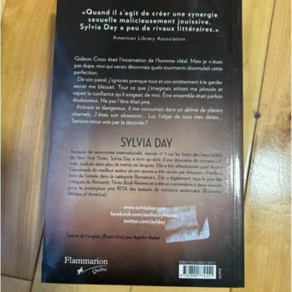 Sylvia Day French Book Paperback Set - Série Crossfire - Livre en français - Picture 3 of 4